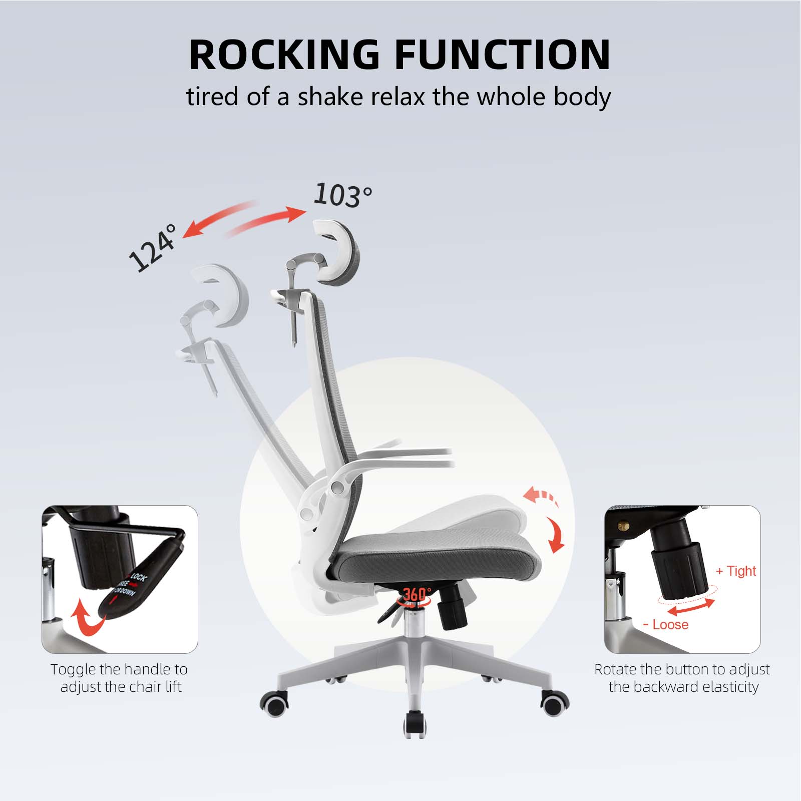 SIHOO オフィスチェア　M76A SIHOO M76A Ergonomic Office Chair with Lumbar Support – Sihoo AE