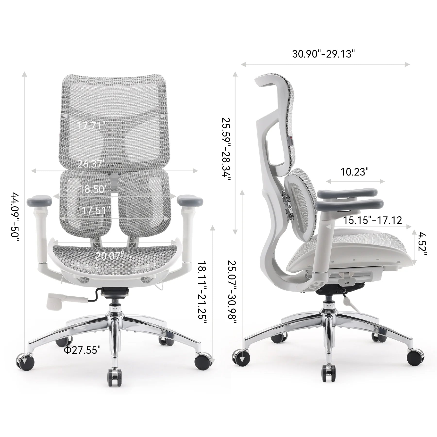 SIHOO S100 Ergonomic Desk Chair – Adjustable Office Chair for Work and Home