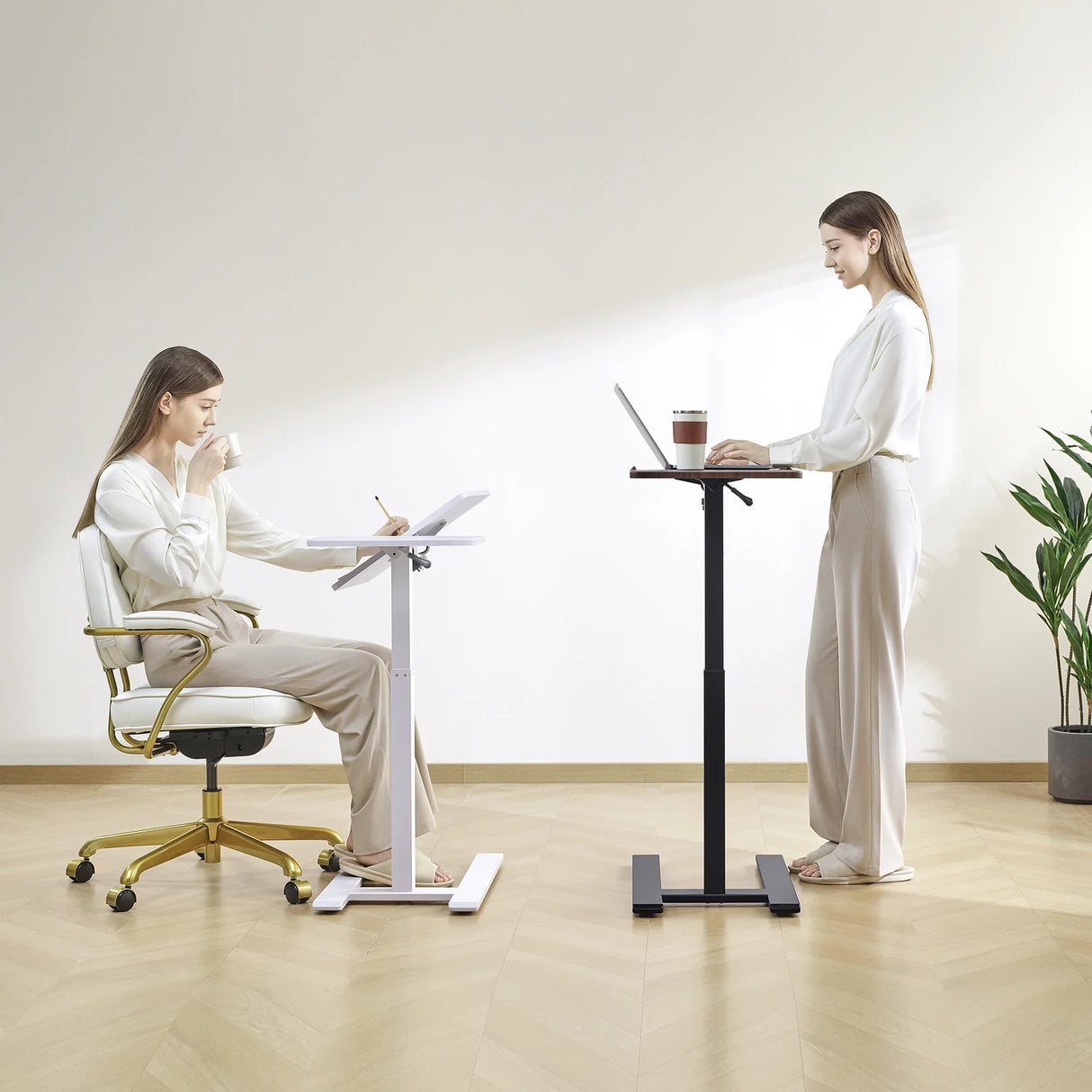 Sihoo D01 Height Adjustable Side Table Overbed Table