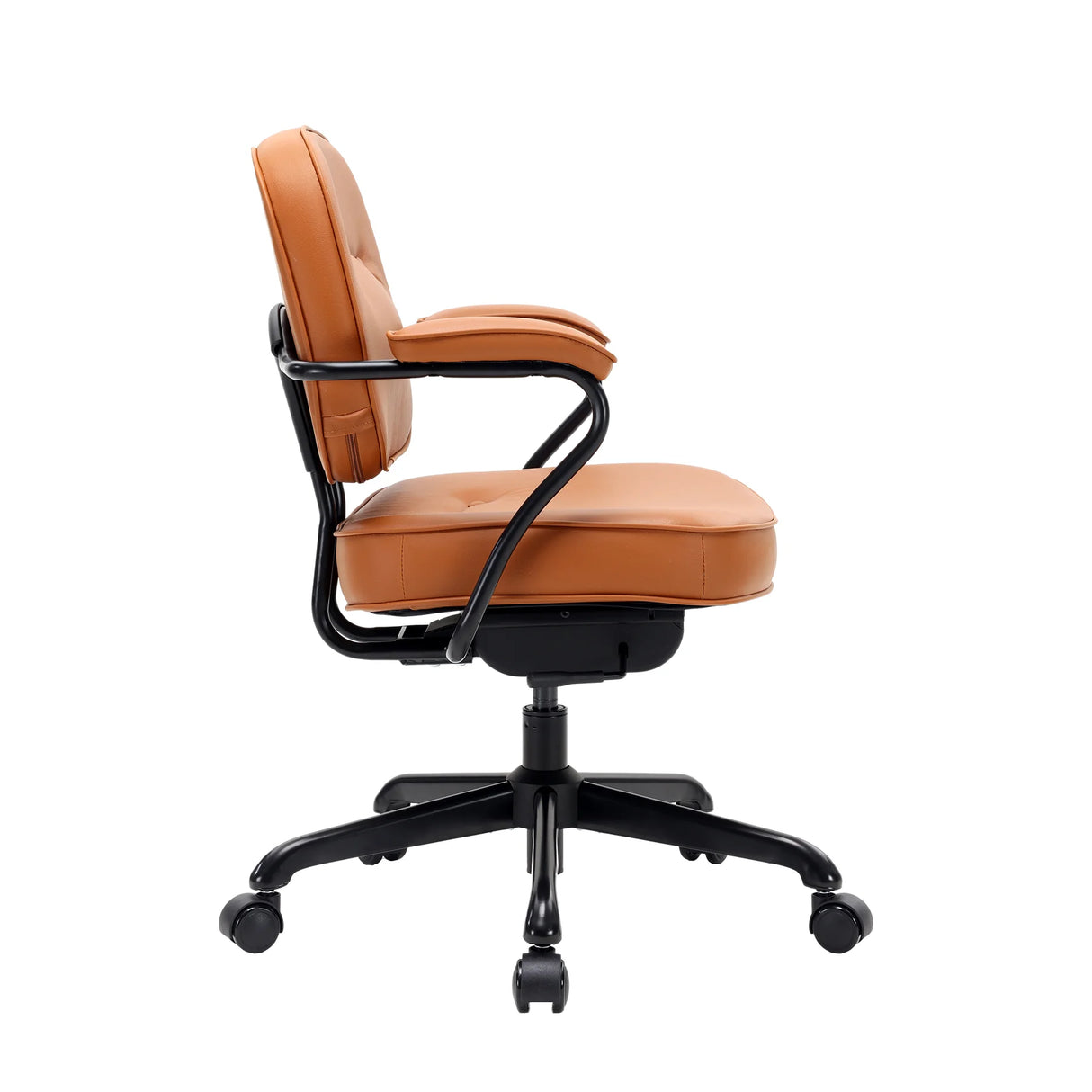 Sihoo L3D Luxurious Brown Leather Armchair